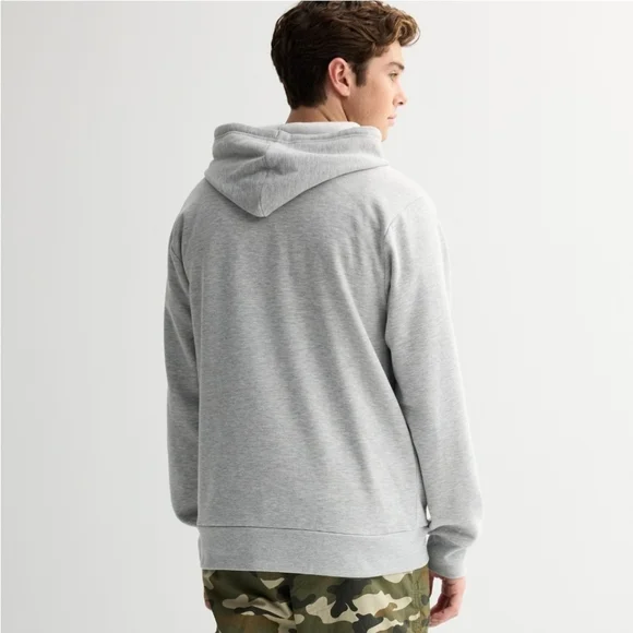 Disney Mickey Mouse Gray Hoodie Sweatshirt Mens XL XXL NWT - Picture 3 of 5